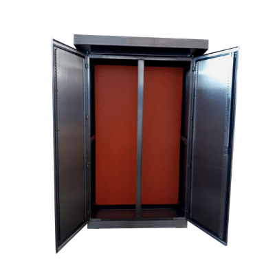 PAINEL INOX IP65 TETO PROTETOR PIC65TP Porta Bipartida 2